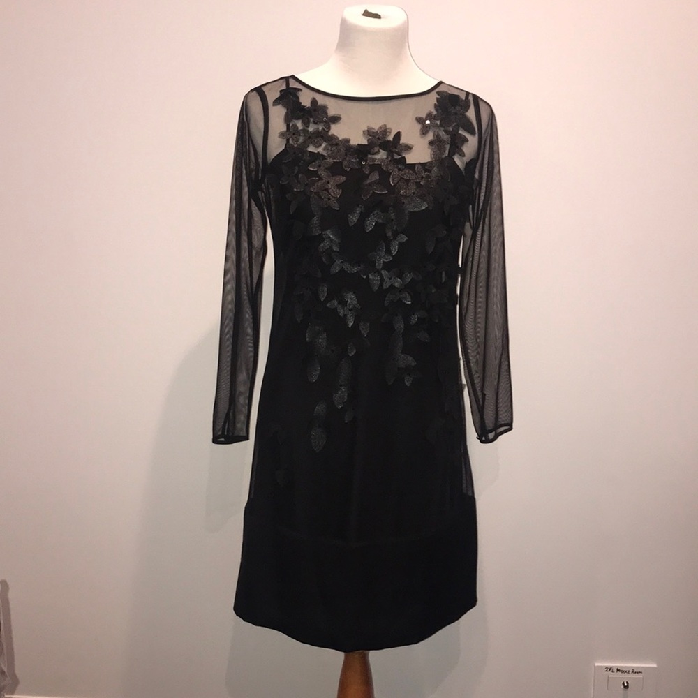 Coast black dress size us 4